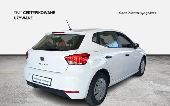 Seat Ibiza cena 37900 przebieg: 61997, rok produkcji 2018 z Bydgoszcz małe 232